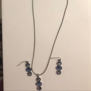 Lia Sophia Earrings and Necklace Set